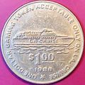 LA Wet Ship. $1 Casino Token. Cruise Line. P48.
