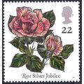 GB QEII 1991 Congress Roses 22p Silver Jubilee ...