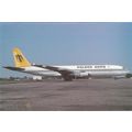 Golden Horn Boeing B707 Civil Aircraft Postcard...
