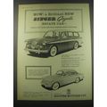 1957 Singer Gazelle Estate Car Ad - Now! A brilliant new Singer Gazelle Estate