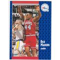1991 Fleer Basketball card 156 Rick Mahorn – 76er