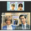 Dominica 1981 Royal Wedding set 3v SG751-753 UM