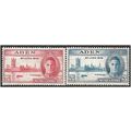 Aden 1946 Victory Set SG28-29 Mounted Mint . .. .