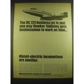 1968 Hawker Siddeley HS.125 Business Jet Ad - G...