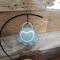Silicone Face Scrubber Dispenser Cat Paw - Blue