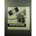 1951 Movado Watches Ad - Calendermeto; ermeto and calendine ermeto