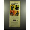 1966 Pendleton Fashion Ad - Pendleton with the look of the big country