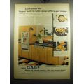 1957 American Gas Association Ad - Roper Built-in Gas Range