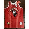 MONOPOLY Red Headgear Classics Basketball Jerse...