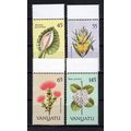 Vanuatu 515-518 MNH Flowers Plants Flora ZAYIX ...