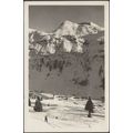Skipiste, Lech am Arlberg, 1949 - Schmidt Foto-AK