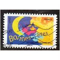 FRA 2008 (55c) 'GREETINGS -BONNES FETES' FINE U...