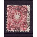 GERMANY 1880 SG 41b 10pf RED ( PFENNIG ) FINE U...