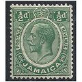 Jamaica 1921 SG92 1/2d Green Mounted Mint .. .