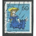 BERLIN -1968 50pf+25 'HUMANITARIAN RELEIF FUNDS...