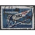 Belgium Pa Mi 19: 10 Fr. on 5 Fr. 50 Parcel Sta...