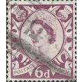 SCOTLAND, Queen Elizabeth II, Wilding, lilac 1967, 6d