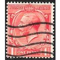 1912 -1913 King George V - 1d Red Used C5