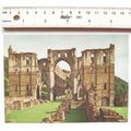 1986 postcard Rievaulx Abbey, Abbey Church