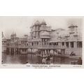 B&W Postcard - Court of Honour with Lake Franco...