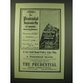 1902 Prudential Insurance Ad - The Prudential h...