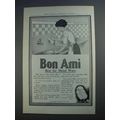 1912 Bon Ami Cleanser Ad - Best for Metal Ware