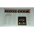 1985 2-page Mercedes ABS brakes Ad - More Impor...