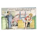 SAUCY SEASIDE POSTCARD unused BAMFORTH & CO. no...