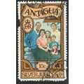 Antigua 1977 Silver Jubilee 10c Multicoloured S...