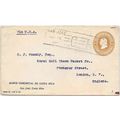 Costa Rica Postal Sta 1907 San Jose to London U...