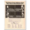 SPOT SALES INC 1973 ABC-FM Stereo Rock Radio br...