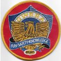 GWRRA Embroidered Patch Badge Crest Eagle Gold ...