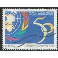 South Africa 1996 50th Anniversary United Nations (60c) Multicoloured SG891 GU