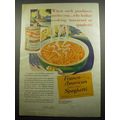 1933 Franco-American Spaaghetti Ad - When such ...