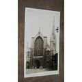 Real Photographic Postcard - West Door, Cathedr...