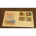 1974 GB FDC Cover - Christmas set