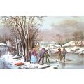 WINTER PASTIME 1952 Frances Flora Bond Palmer -...