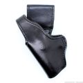 LH S&W 6906 Square Guard Black Plain Leather Go...