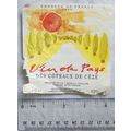 1989 wine label Vin De Pays, Des Coteaux De Ceze