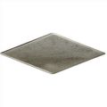 Metal Pewter Tile 3 x 6 Harlequin