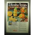 1970 Kellogg's Rice Krispies Cereal Ad - Festive Treats