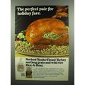 1977 Rice-a-roni & Norbest Tender-Timed Turkey Ad