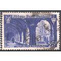 France 1949 - SG1068 - 25f blue - St. Wandrille...