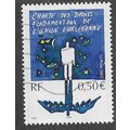 FRA 2003 50c 'HUMAN RIGHTS CHARTER' FINE USED (...