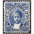 Zanzibar 1913 SG251 15c Blue Mounted Mint . ..