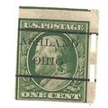 PRECANCEL -T&T, OHIO, ASHLAND L-4E ON 1c SHERMACK
