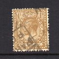 George V - 1924-26 - 1/- Bistre-Brown (sg429) U...