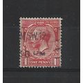 GB.SG419 1d Scarlet.Fine Used.Jun25a