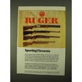1994 Ruger Ad -KM77 RSP Mark II Rifle, K10/22RB Carbine