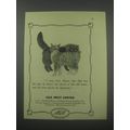 1954 AGA Heat Limited Ad - I may look Manx - but that was the day he threw